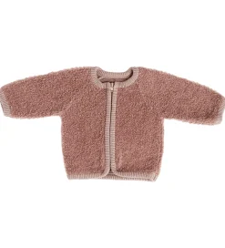 Smallstuff Cardigan m. Lynlås - Uld - Rose
