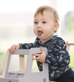 Smallstuff Gåvogn - Lastbil - Blå