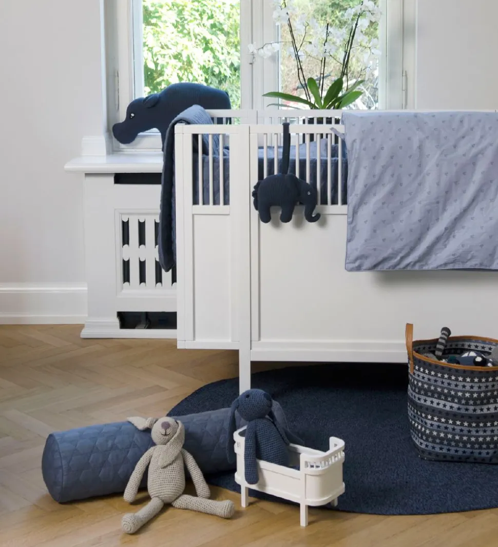 Smallstuff Pude - Flodhest - 30x45 - Navy