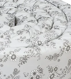 Smallstuff Sengerand - Flower Garden - Grey