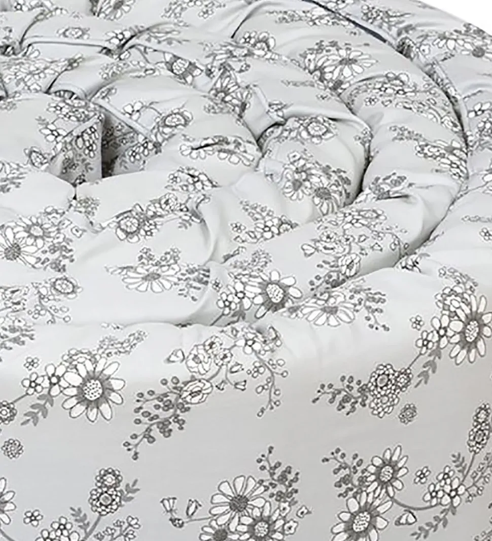 Smallstuff Sengerand - Flower Garden - Grey