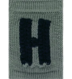 Smallstuff Strikket Bogstav - H - Blå Alfabet