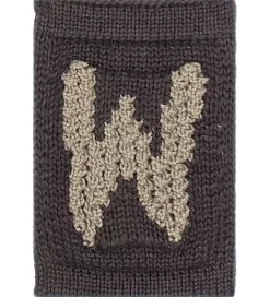 Smallstuff Strikket Bogstav - W - Natur Alfabet