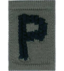 Smallstuff Strikket Bogstav - P - Blå Alfabet