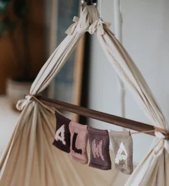 Smallstuff Strikket Bogstav - A - Natur Alfabet