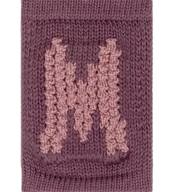 Smallstuff Strikket Bogstav - M - Rosa Alfabet