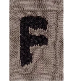 Smallstuff Strikket Bogstav - F - Natur Alfabet