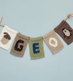 Smallstuff Strikket Bogstav - G - Natur Alfabet