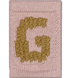 Smallstuff Strikket Bogstav - G - Rosa Alfabet
