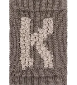 Smallstuff Strikket Bogstav - K - Natur Alfabet