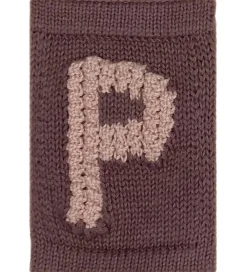 Smallstuff Strikket Bogstav - P - Rosa Alfabet