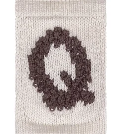 Smallstuff Strikket Bogstav - Q - Natur Alfabet