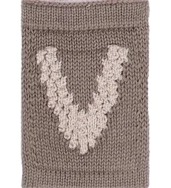 Smallstuff Strikket Bogstav - V - Natur Alfabet