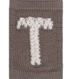 Smallstuff Strikket Bogstav - T - Natur Alfabet