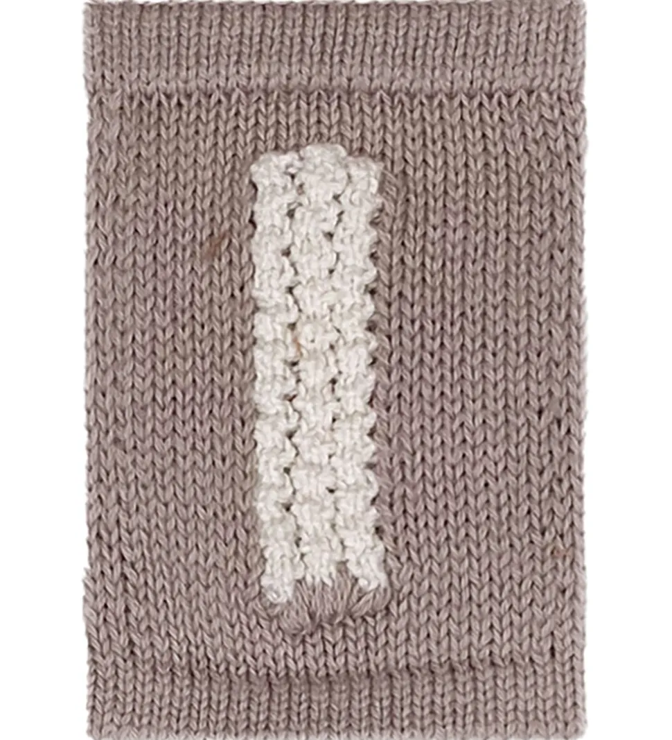 Smallstuff Strikket Bogstav - I - Natur Alfabet