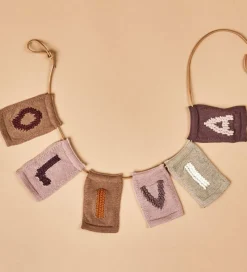 Smallstuff Strikket Bogstav - I - Natur Alfabet