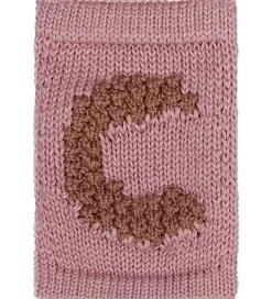 Smallstuff Strikket Bogstav - C - Rosa Alfabet