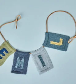 Smallstuff Strikket Bogstav - L - Blå Alfabet