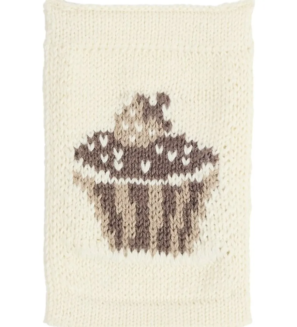 Smallstuff Strikket Flag - Fødselsdagskage - Natur Motiv