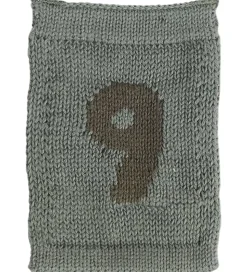 Smallstuff Strikket Flag - 9 - Blå Tal