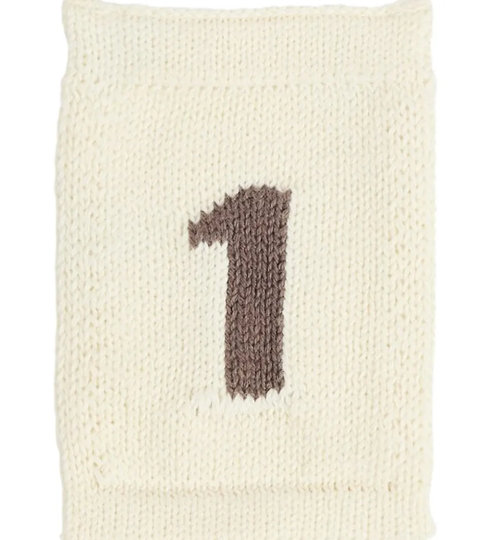 Smallstuff Strikket Flag - 1 - Natur Tal