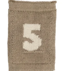 Smallstuff Strikket Flag - 5 - Natur Tal