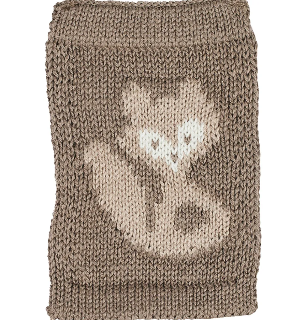 Smallstuff Strikket Flag - Ræv - Natur Motiv