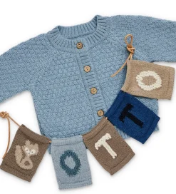 Smallstuff Strikket Flag - Ræv - Natur Motiv