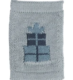 Smallstuff Strikket Flag - Fødselsdagsgaver - Blå Motiv