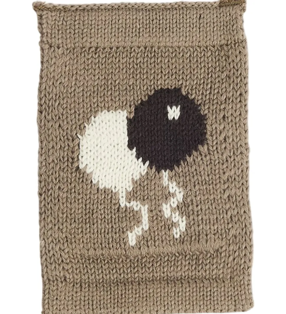 Smallstuff Strikket Flag - Fødselsdagsballoner - Natur Motiv