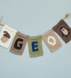 Smallstuff Strikket Flag - Pingvin - Natur Motiv