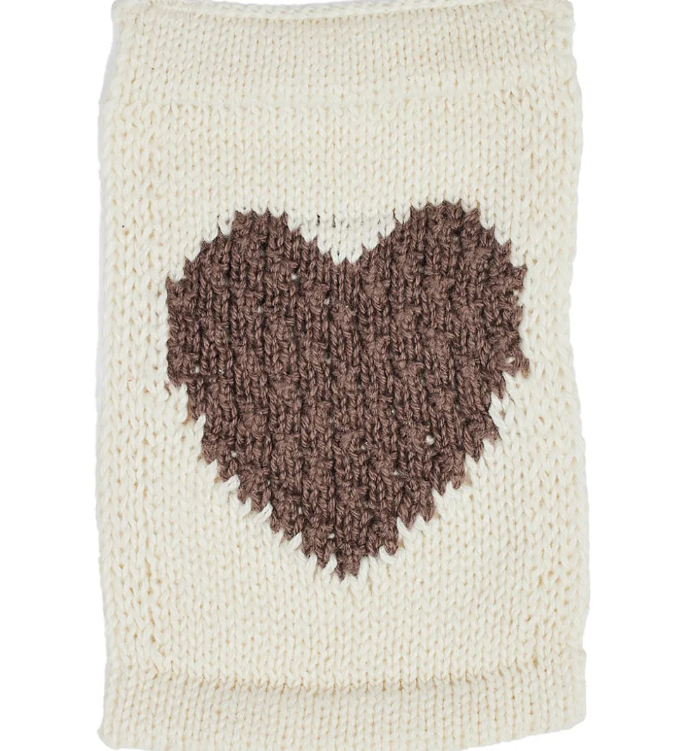 Smallstuff Strikket Flag - Hjerte - Natur Motiv