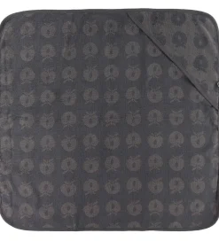 Småfolk Babyhåndklæde - 70x70 cm - Wilde Dove m. Æbler