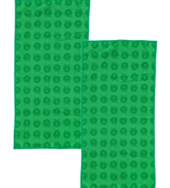 Småfolk Håndklæde - 2-pak - 50x100 - Apple Green