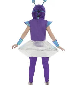 Smiffys Udklædning - Alien Girl - Silver