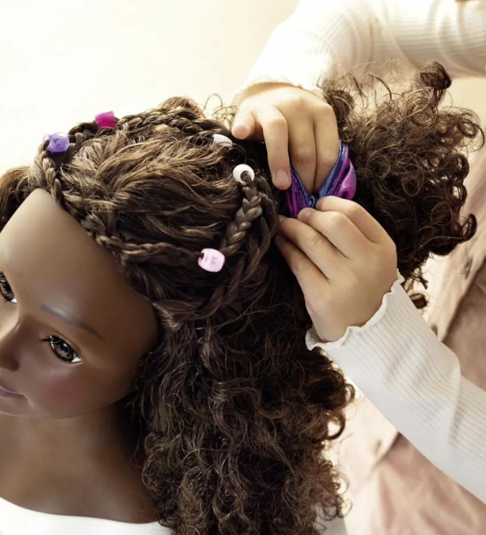 Smoby Frisørdukke m. Tilbehør - My Beauty Afro - 23 Dele