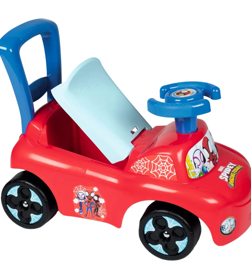 Smoby Gåvogn - Spidey - Auto Ride-on