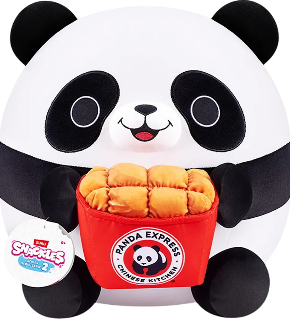 Snackles Bamse - 25 cm - Pandaen Andy m. Panda Express