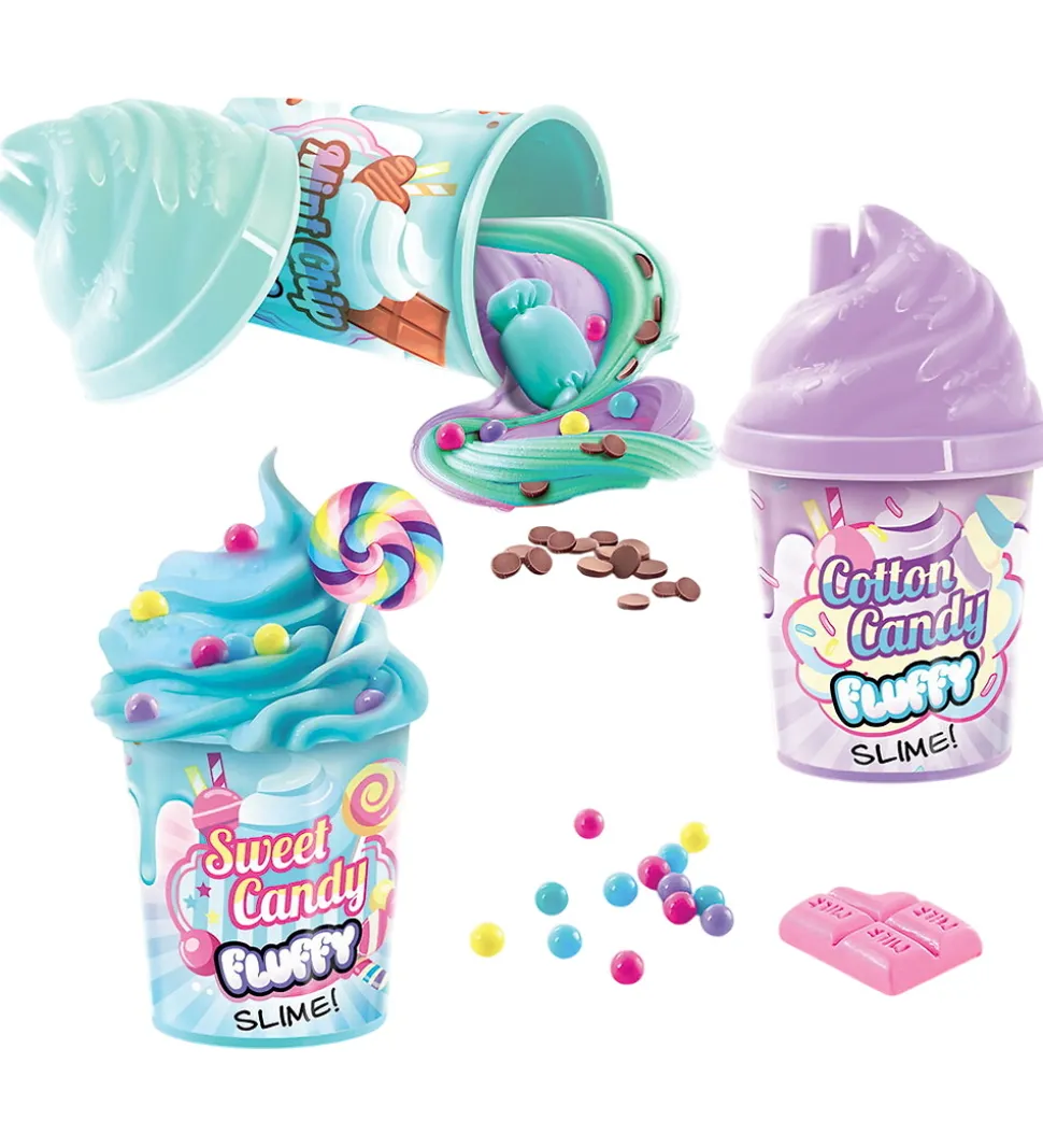 So Slime DIY-Slim - Fluffy Pop Slime Shakers - 3-pak