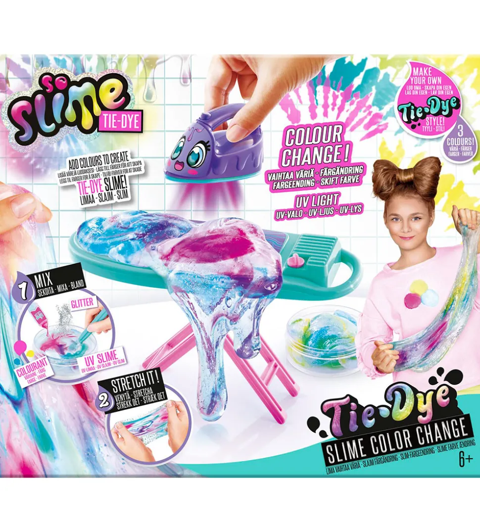 So Slime Slim - Tie Dye Color Change Table & Iron