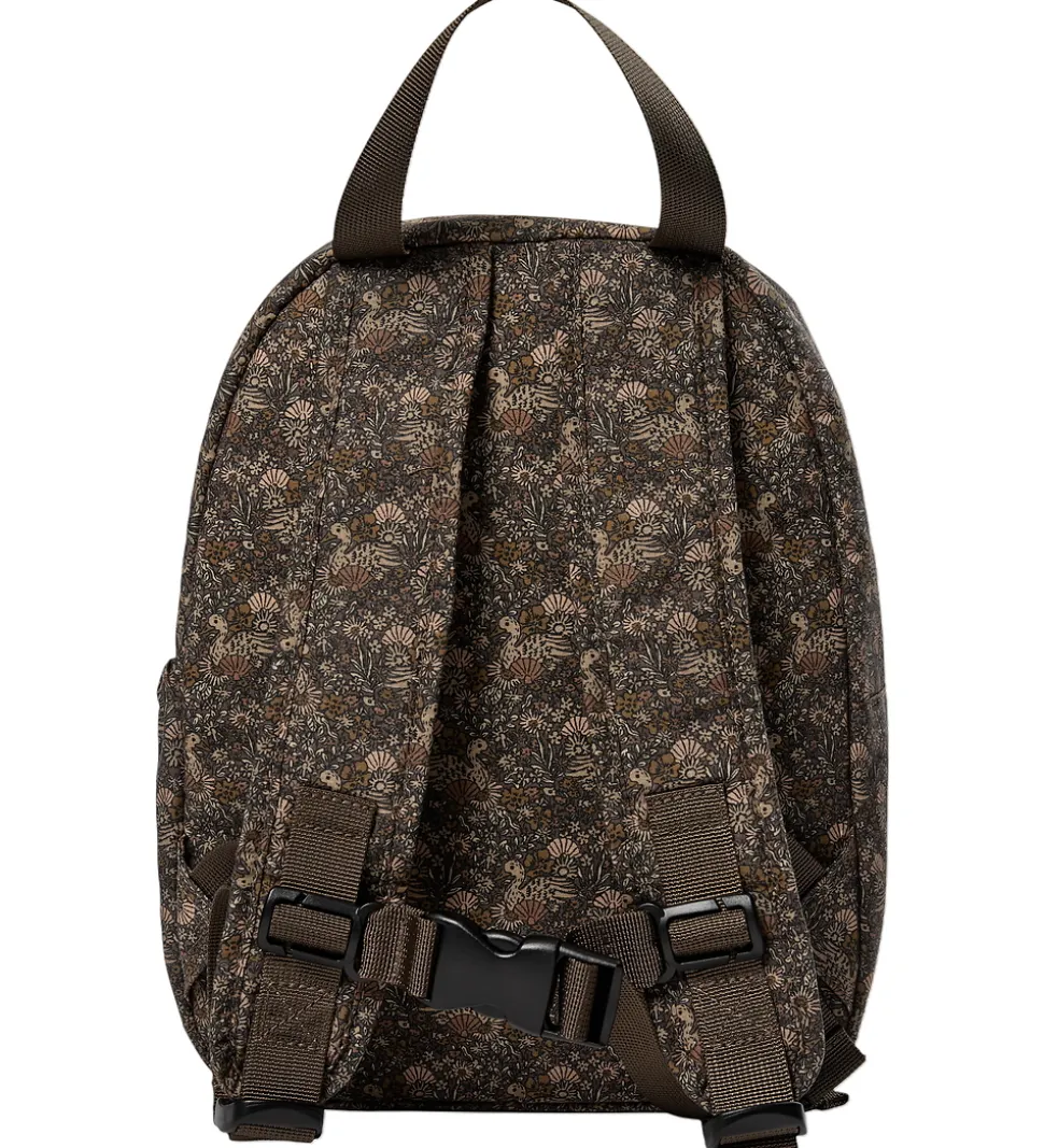 Sofie Schnoor Børnehavetaske - Jennysk - Brun m. Påfugle