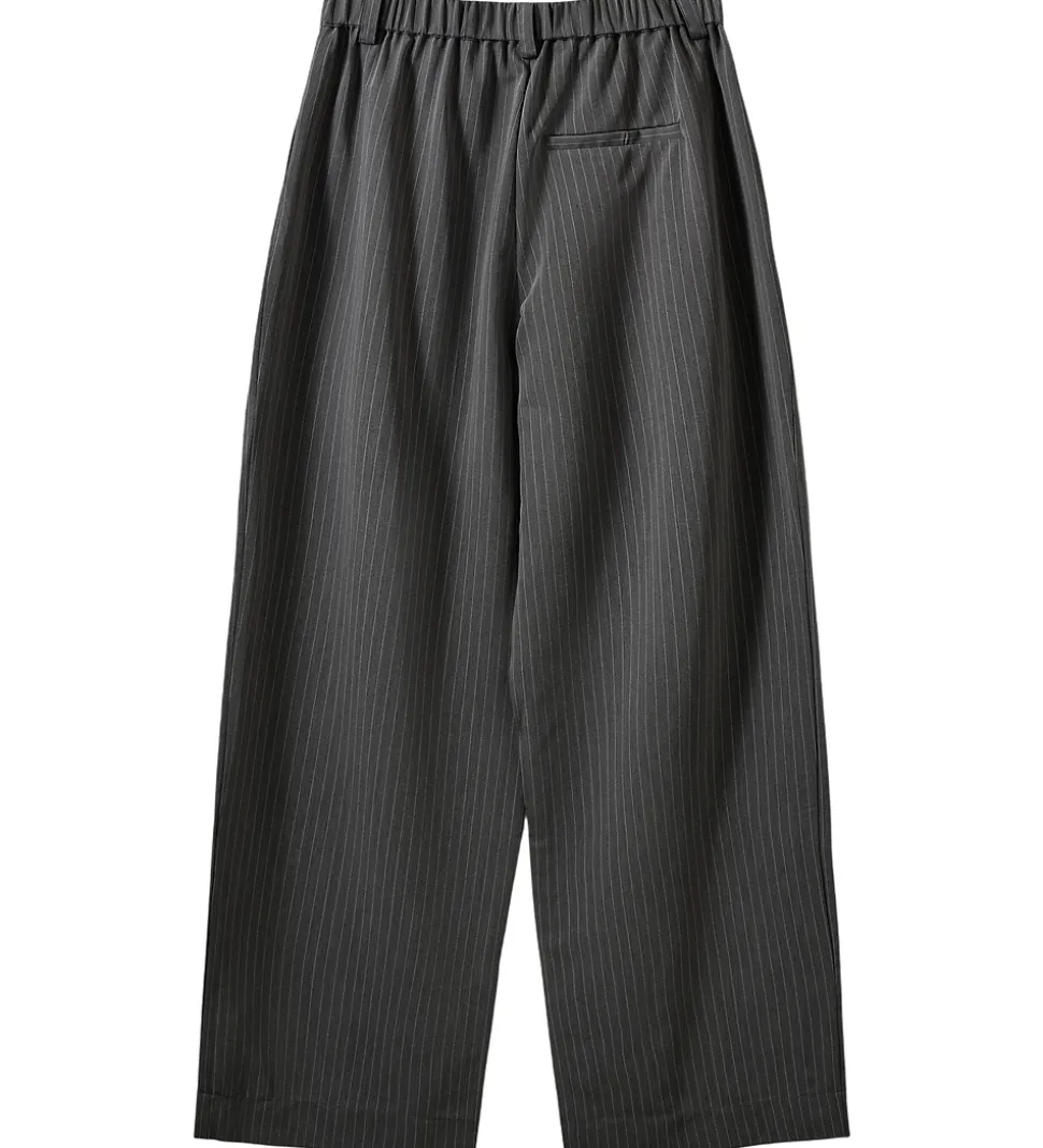 Sofie Schnoor Bukser - Malinasy - Dark Grey Striped