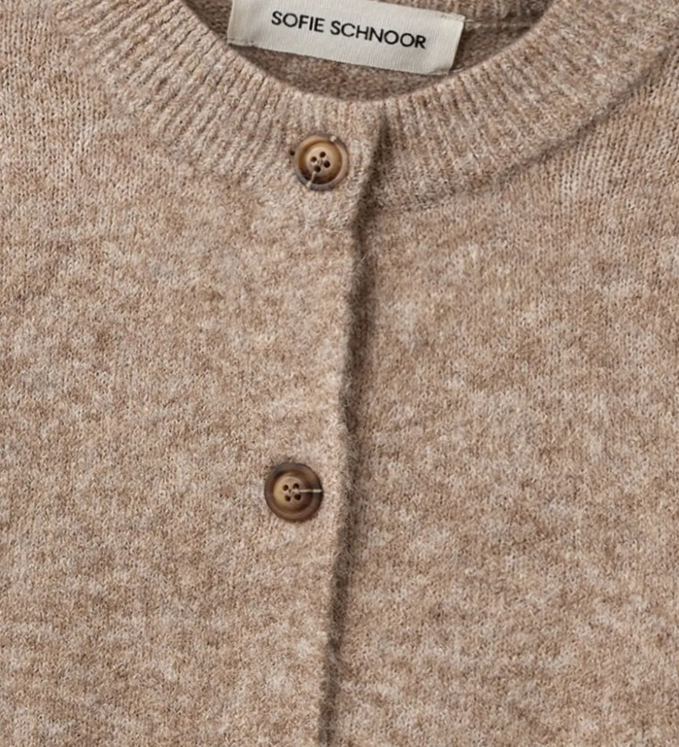 Sofie Schnoor Cardigan - Strik - MauraSY - Deer Melange