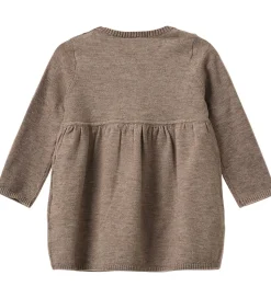 Sofie Schnoor Kjole - Strik - Uld - Dagnysb - Brunmeleret