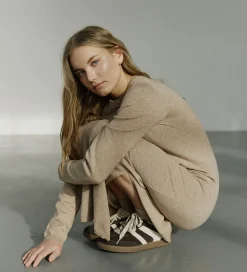 Sofie Schnoor Kjole - Uld - Strik - Korysy - Deer Melange