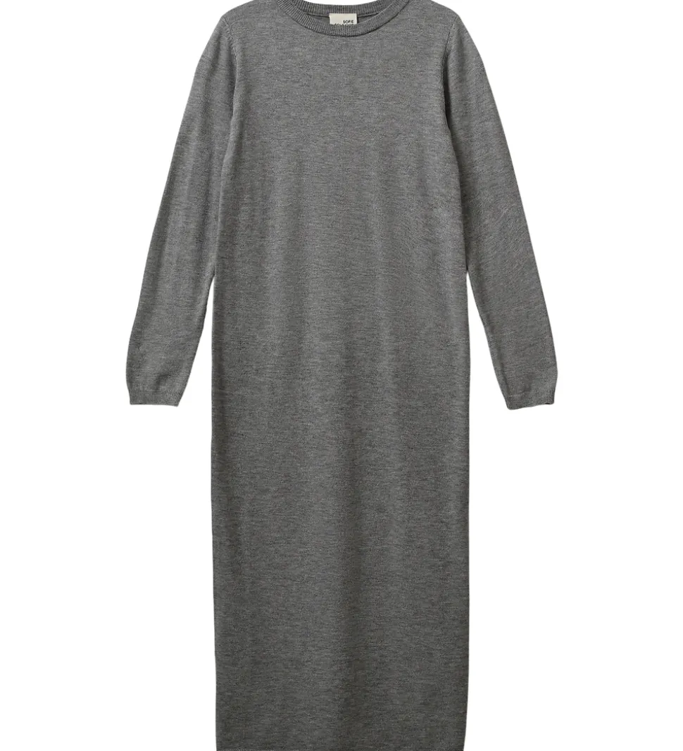 Sofie Schnoor Kjole - Uld - Strik - Korysy - Gråmeleret