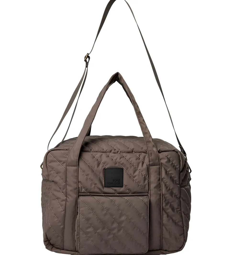 Sofie Schnoor Pusletaske - Quiltet - Dusty Brown