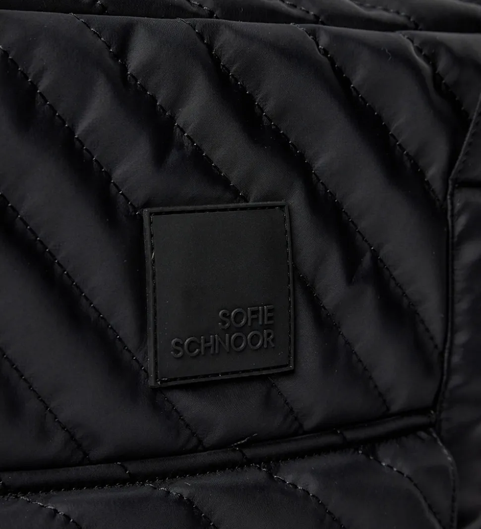 Sofie Schnoor Pusletaske - Quiltet - Sort