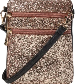 Sofie Schnoor Skuldertaske - Rose Glitter