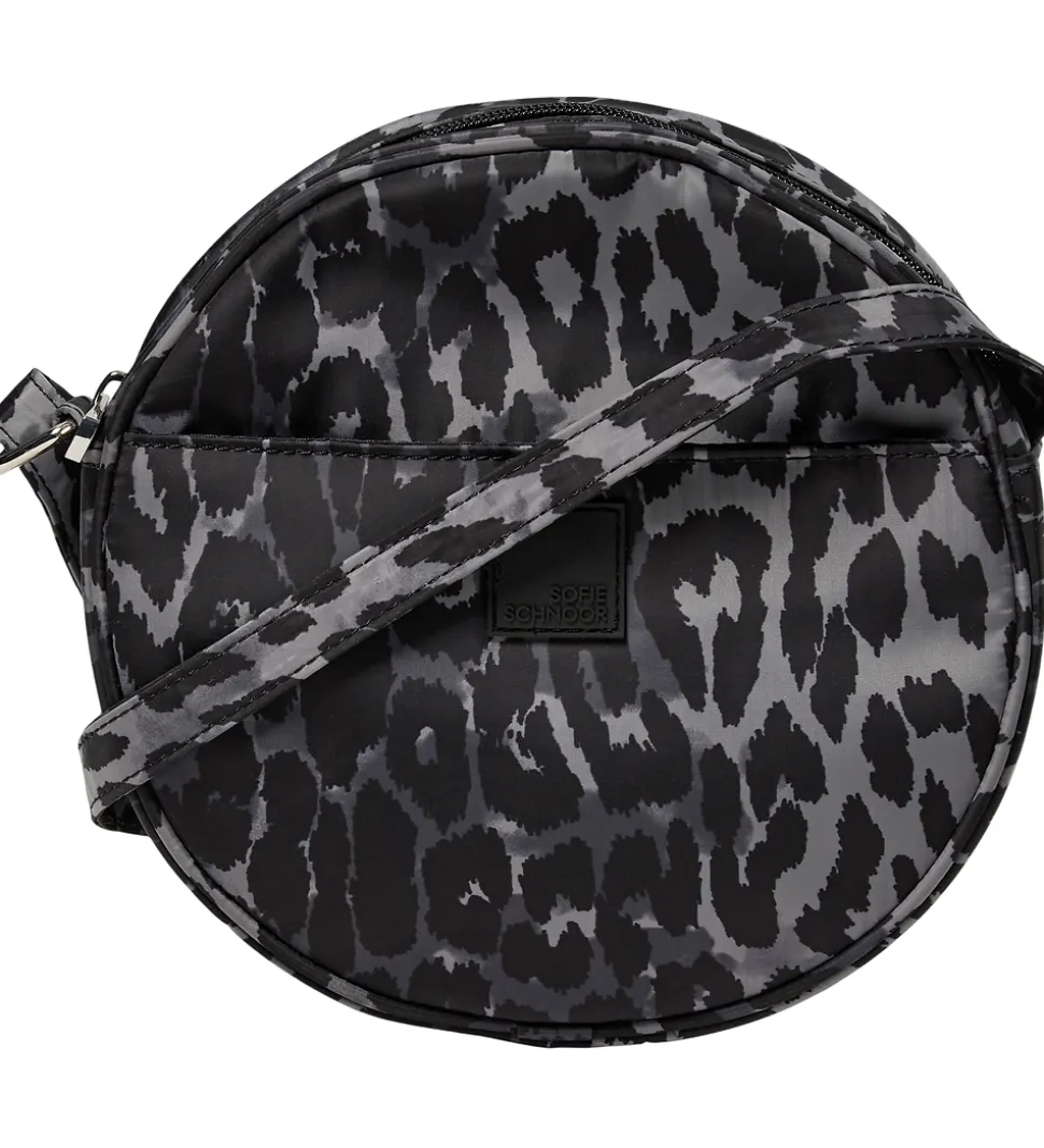 Sofie Schnoor Skuldertaske - Rebeccasy - Grey Leopard